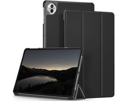 SnelShoppen - Hoes voor 12,1 inch Honor Pad 10 Tablet - Zwarte Beschermhoes met Automatische Slaap/Waakfunctie - Ideaal voor Thuis, Reizen en Werk