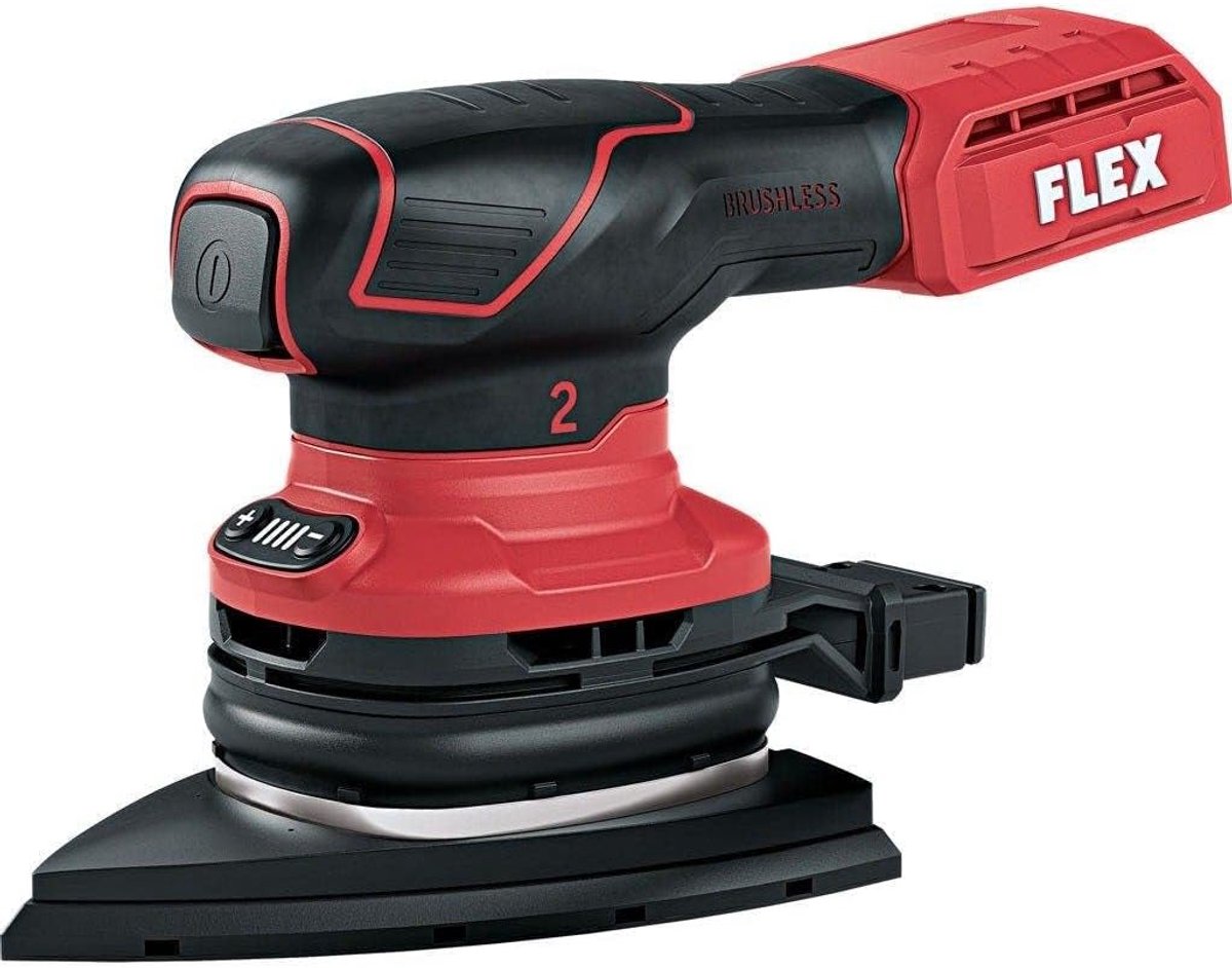 SnelShoppen - Draadloze Multisander ODE 2-100 18-EC - Ergonomische Delta Schuurmachine met Snelheidsregeling, 18V, 10-Holes Schuurplaat, Lichtgewicht