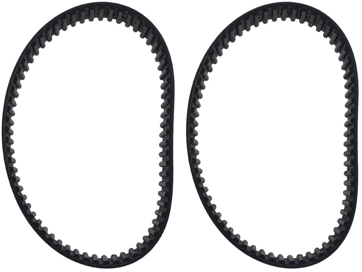 SnelShoppen - 2pcs HTD201-3M Rubber Planer Band 67-tanden Timing Belt 201mm Geschikt voor Planers en Houtbewerkingsmachines