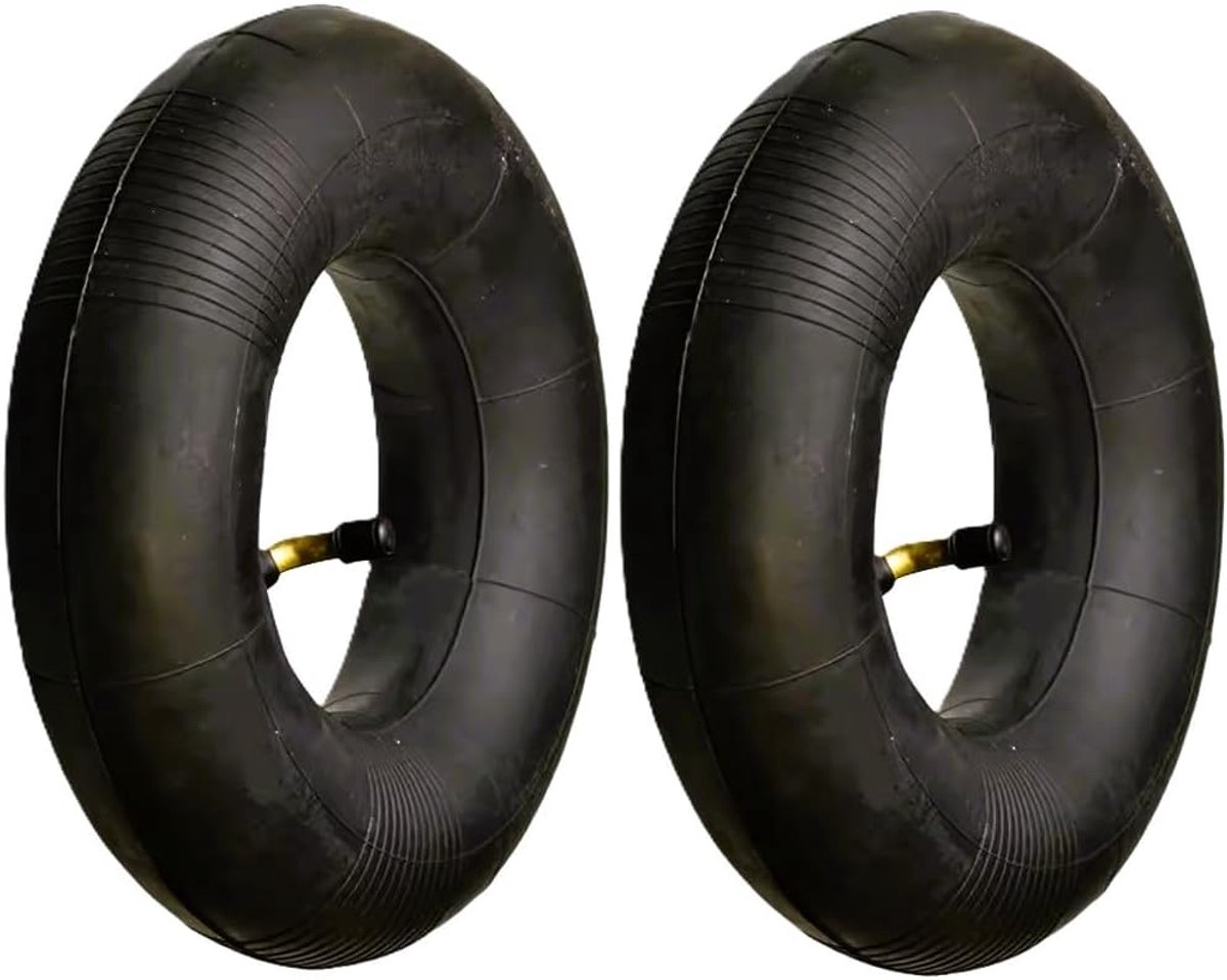 SnelShoppen - 2 x 3.00-4 Rubber Hoses voor Handtruck, Handkar en Wheelbarrow - Vervangingsslangen voor Pneumatische Banden - Perfecte Pasvorm 260 x 85