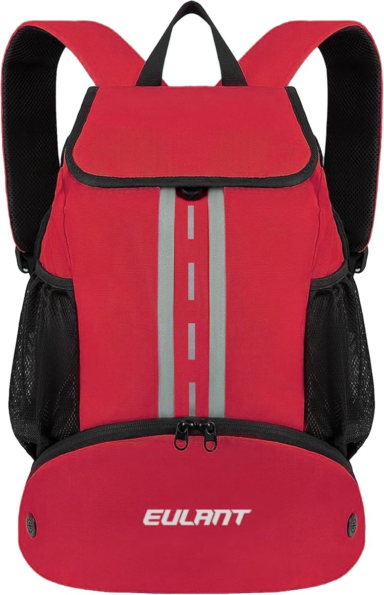 SnelShoppen - Voetbalrugzak met Schoencompartiment, Waterdichte Sporttas voor Basketbal, Zwemmen, Camping, Training, Strand, Multifunctionele Backpack