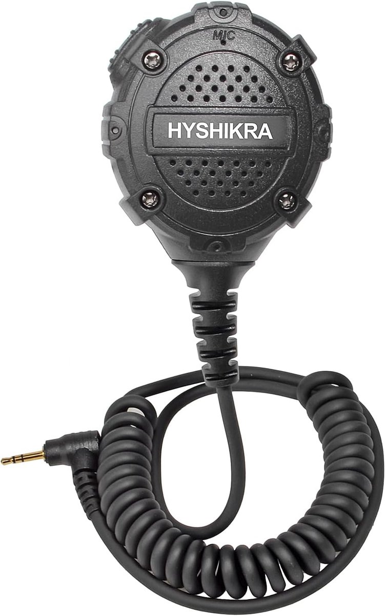 SnelShoppen - Shoulder Microfoon voor Twee-Wege Radio's - PTT Afstandsbediening Speaker Mic voor MH230R T200 T260 T460 T600 MR350R MT350R MS350R HT -