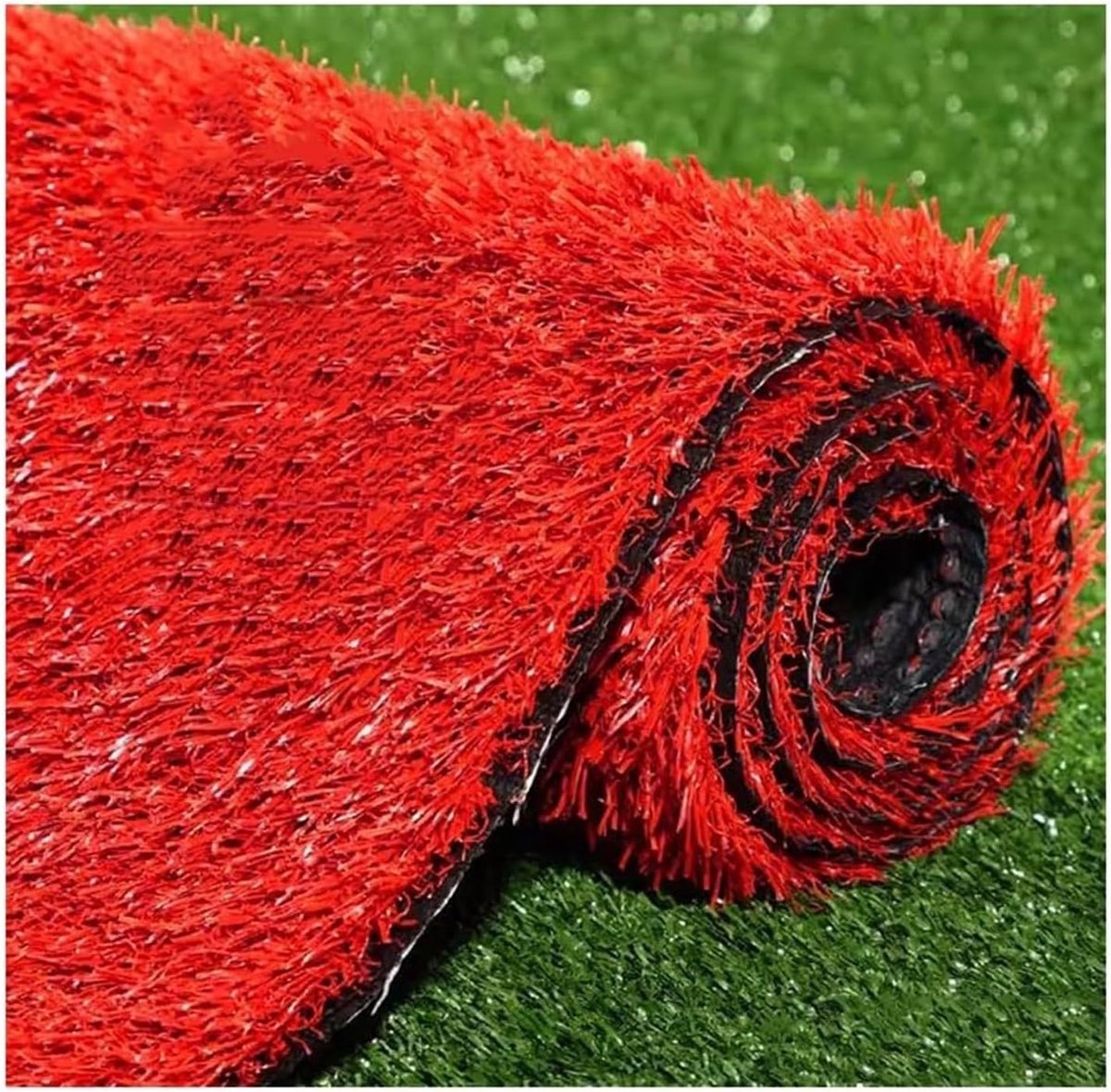Synthetisch grasmat - Kunstgras tapijt - Terras verfraaien - Met drainage gaten - 61 x 89 cm - Groen