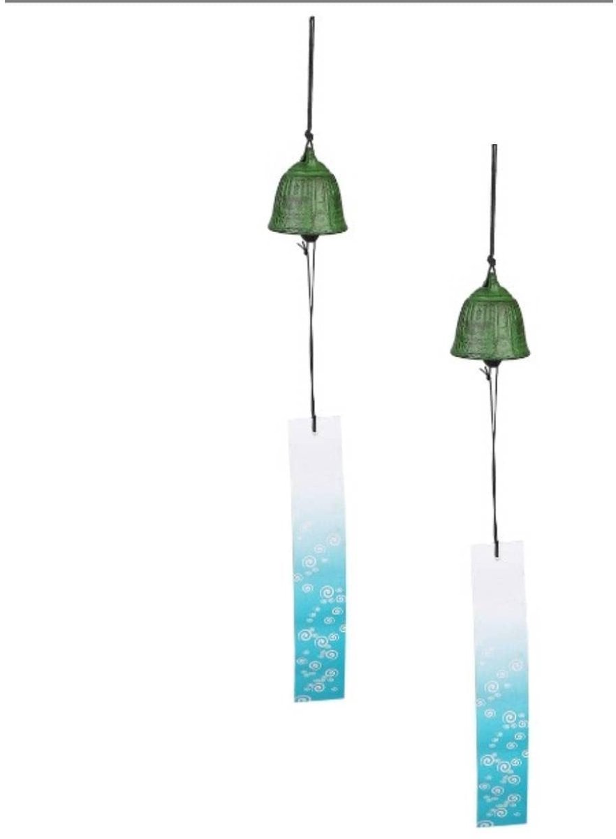 Dailygoods- Windbel Handgemaakt - Japanse Windgong - Gietijzeren Windgong - Geluksbrenger - Feng Shui Decoratie - Uniek Cadeau