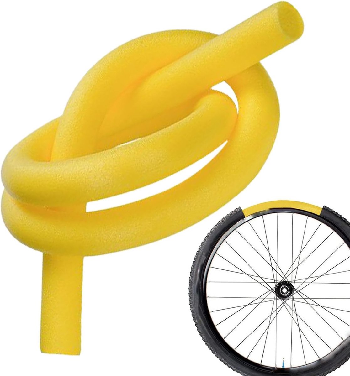 Binnenband Fiets - Fietsband Vervanging - Stabiel Fietsen - Schokabsorberende Technologie - 26-29 inch - Zwart