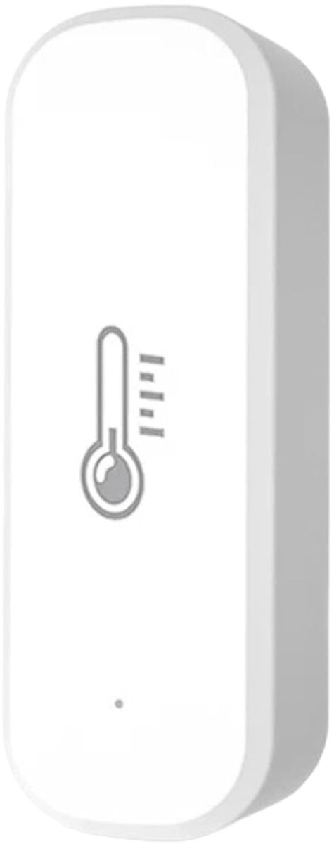 Temperatuursensor - Klimaatmonitor Vochtigheidssensor - Binnenklimaat Monitoren - Real-time Meldingen - 10 Centimetres - Wit