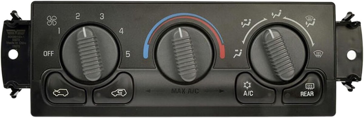 Klimaat Controle Module - Verwarming Bediening - Auto Interieur - Directe Vervanging - 599-218 - Zwart