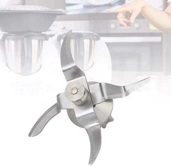 Dailygoods- Mixeraccessoire Roestvrij Staal - Mesvervanging - Reserveonderdeel - Geschikt voor Thermomix TM31 - Voedselveilig - Duurzaam materiaal - Blendermes van Dailygoods — afbeelding 5