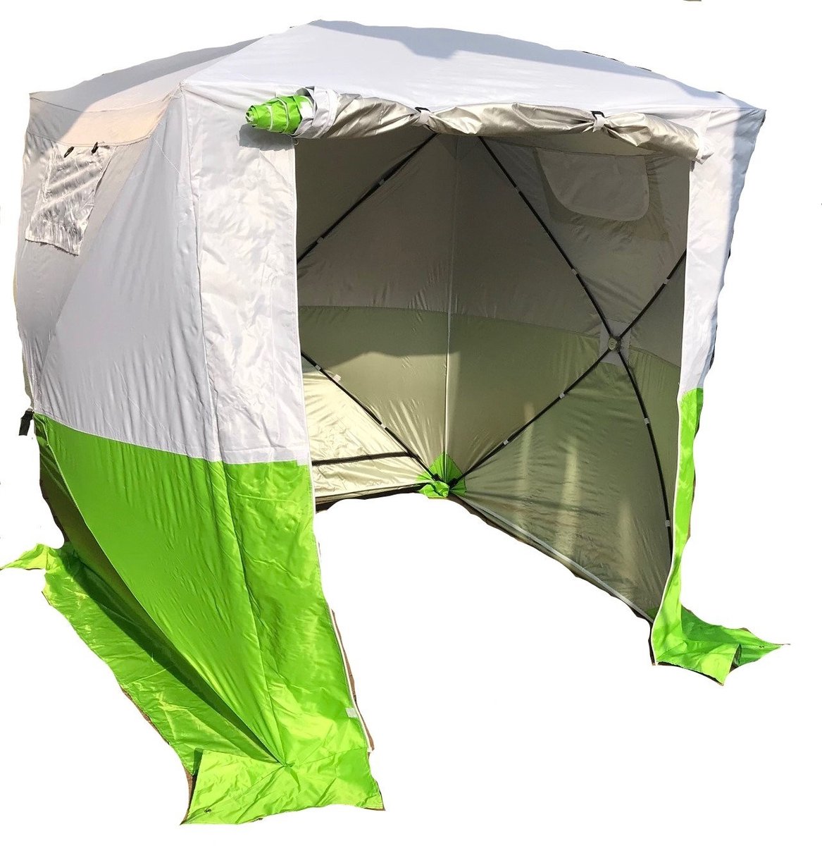 Dailygoods- Bouwtent Vouwtent - Montagetent - Werktent - Pop-up Tent - Regenbescherming - Grote Toegangsopening met Ritssluiting