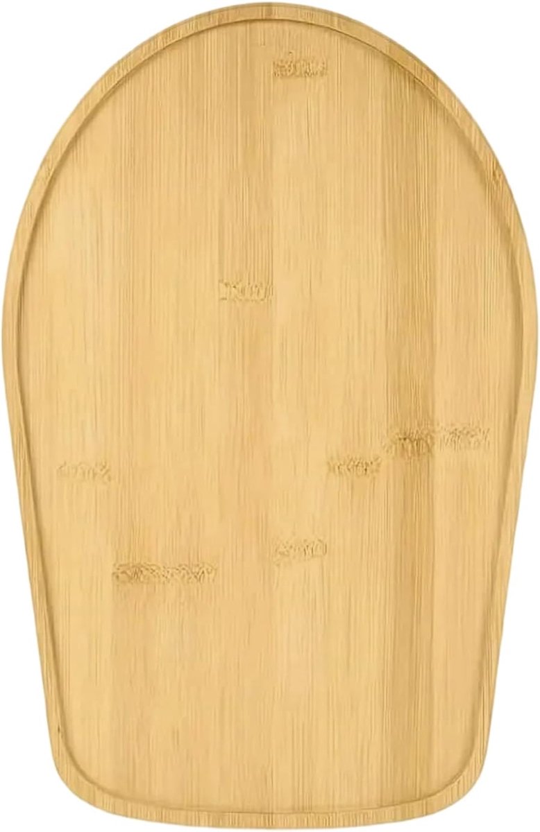 Mixer Stabilisator Pad Antislip Houten Schuif Keuken Stabiliteit Schokabsorberend Ontwerp 35.6 x 22.8 cm Meerkleurig