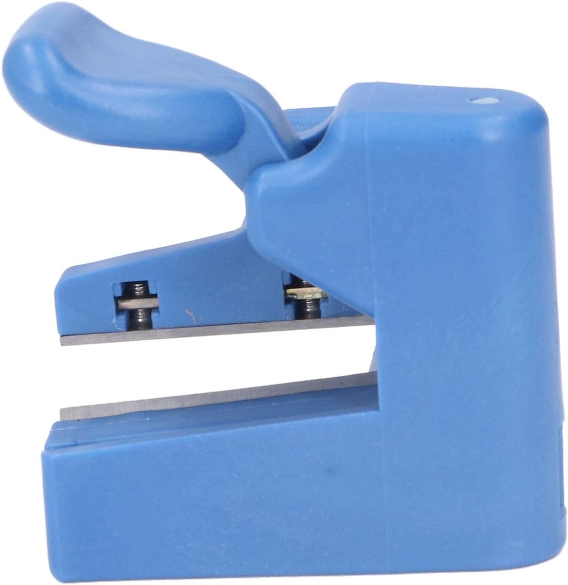 Handmatige Kantentrimmer - Houtbewerkingstool - Randafwerking - Hoog koolstofstaal - 40 mm breedte - Blauw