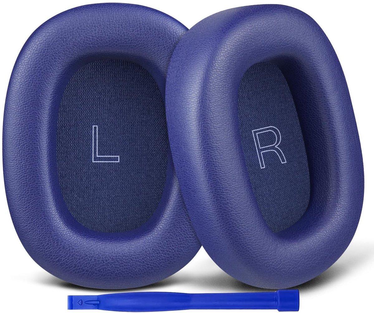 Dailygoods - SOULWIT Vervangende oorkussens voor Bowers & Wilkins Px7 S3/Px8 S2 draadloze hoofdtelefoons, earpads cushions met zacht proteïneleer en traagschuim met hoge dichtheid