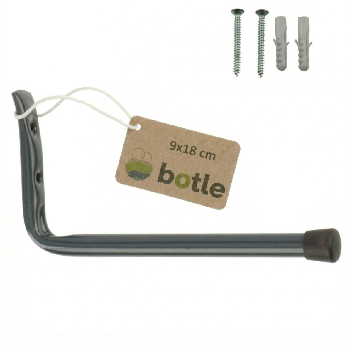 Dailygoods - Garagehaken voor Wandmontage - Universele Stalen Haken voor Tuingereedschap en Kabels