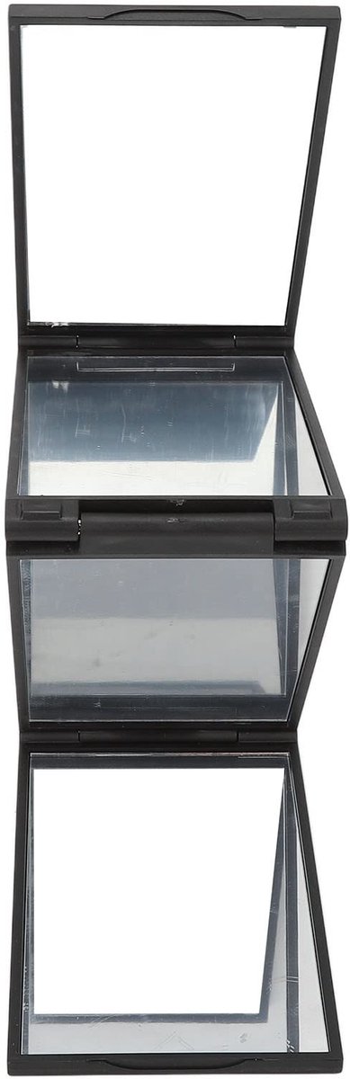 Dailygoods - 4 Way Mirror - Draagbare Opvouwbare Make-upspiegel voor Haarstyling