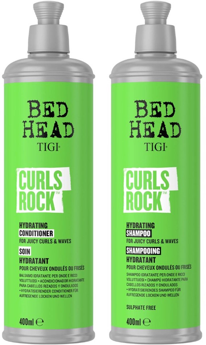 TIGI - Bed Head Curls Rock Duo Set - 2x400ml