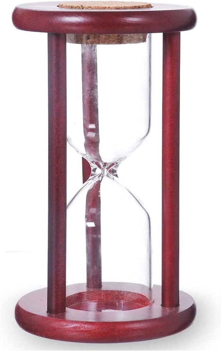 Zandloper Timer - Zandglas Bureau - Tijd Meten - Houten Frame - Niet Gespecificeerd - Niet Gespecificeerd