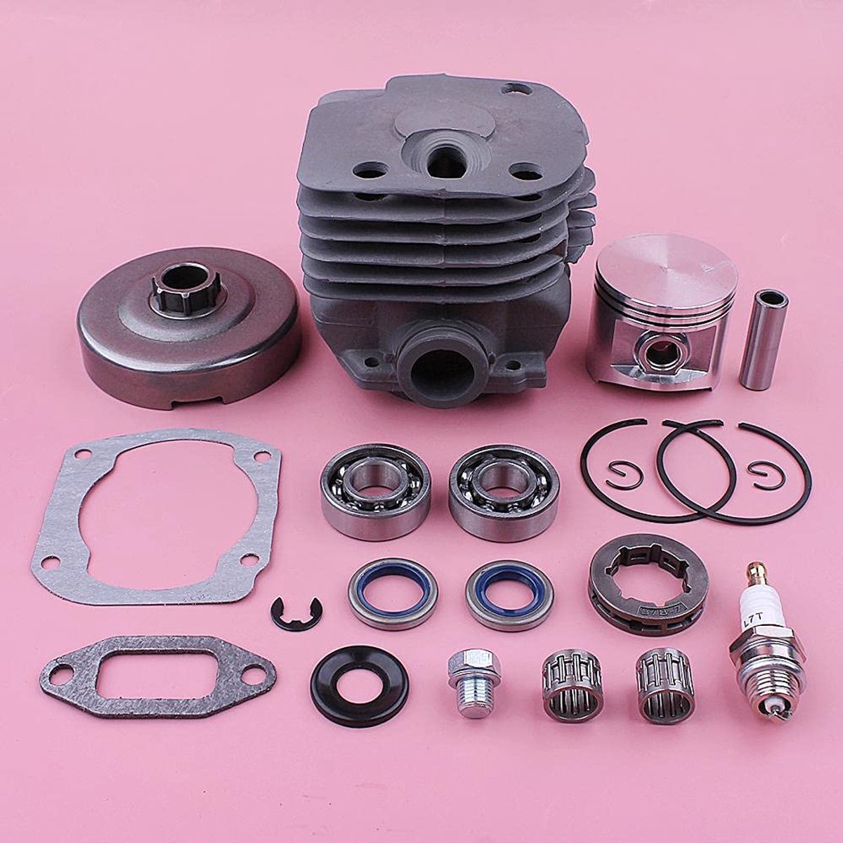 Kettingzaag Onderdelen - Motor Reparatie - Onderhoud Gereedschap - Complete Cilinder Kit - 50mm Boring - Niet Gespecificeerd