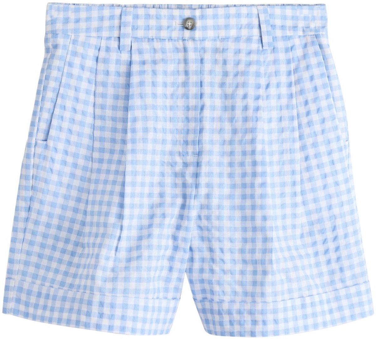 Next - Dames - Gingham overhemd - Blauw