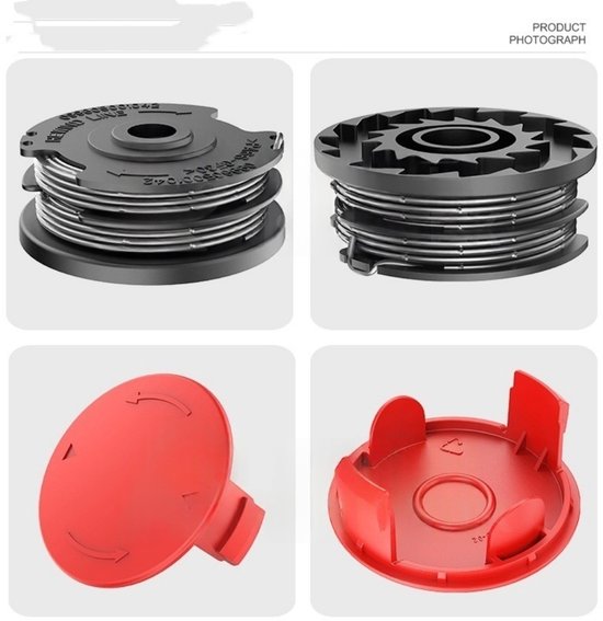 3-pack geschikt voor Bosch 1600A00X61/1600A00DU0 grastrimmers - vervangende geschikt voor Bosch Art 24/27/30/24+/27+/30+/30-36 LI-modellen — afbeelding 4