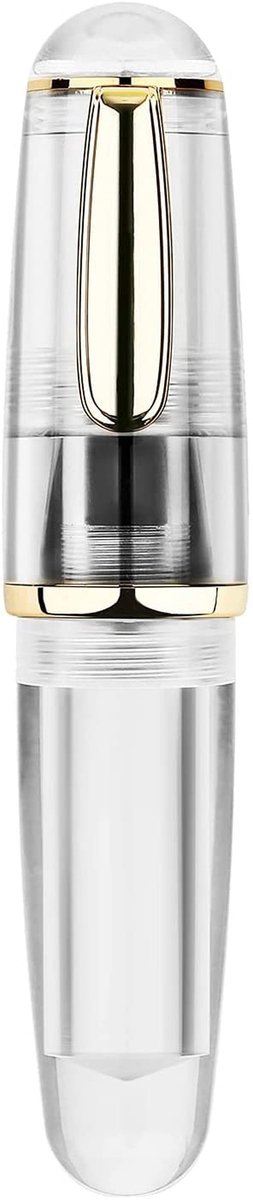 Dailygoods - Majohn Q1 Vulpen met Gebogen Penpunt en Pipet