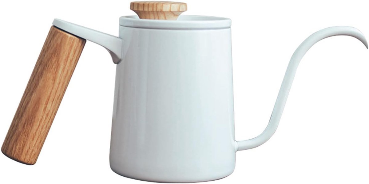 Koffie Thee Pot - Koffie Brouwer Ketel - Koffie Zetten - Lange Zwanenhals Uitloop - 350ml