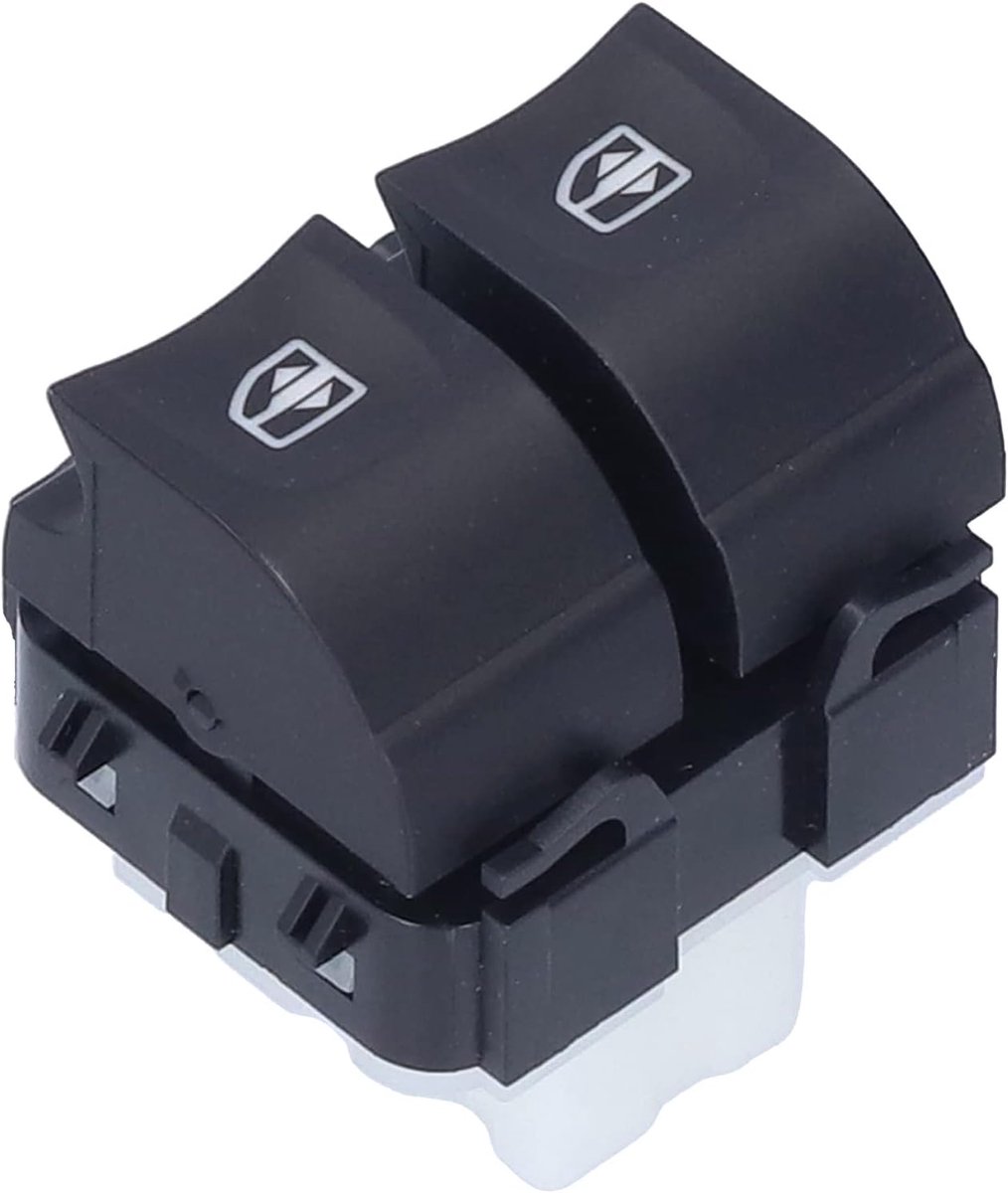 Raambedieningsschakelaar - Schakelaar Raam Raamknop - Auto Reparatie - Directe Vervanging - 6 x 5 x 5 cm - Zwart