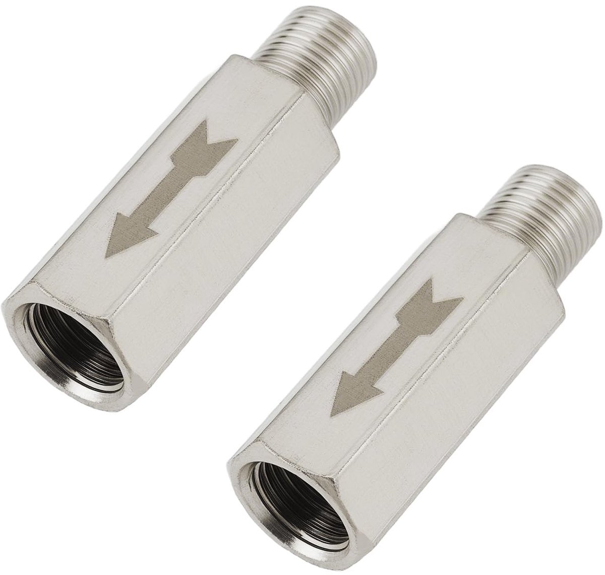 Dailygoods- Isolatieklep 40mm - Terugslagklep 1/8" - Messing - Corrosiebestendig - Slijtvast - Voor lucht/water/olie/gas
