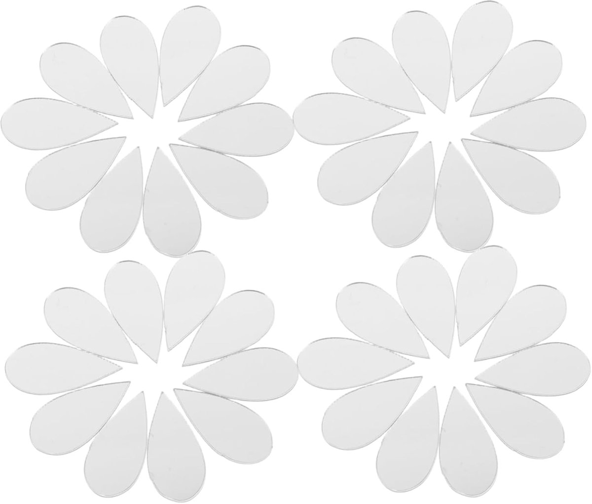 Spiegel Muurstickers - Mozaïek Tegels - Decoratie Aanbrengen - Zelfklevend Ontwerp - 3 Pac