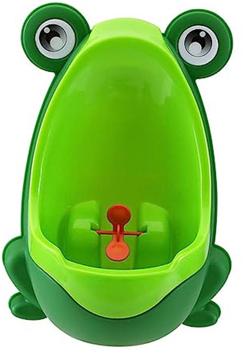 Kinder Urinoir - Potty Training - Zindelijkheidstraining - Leuk Kikker Ontwerp - 30 cm Hoog - Groen