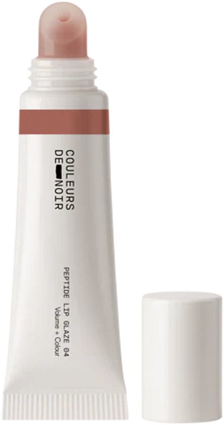 Couleurs de Noir Peptide Lip Glaze 04 Peach Toast 12 Make-up