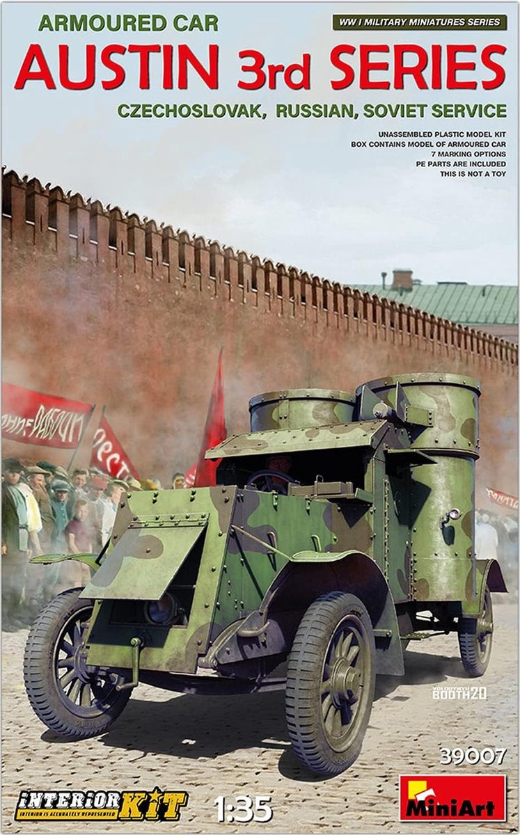 Modelbouw Auto - Militaire Kit - Hobby Bouwen - Gedetailleerd Ontwerp - 1:35 Schaal - Diverse Kleuren