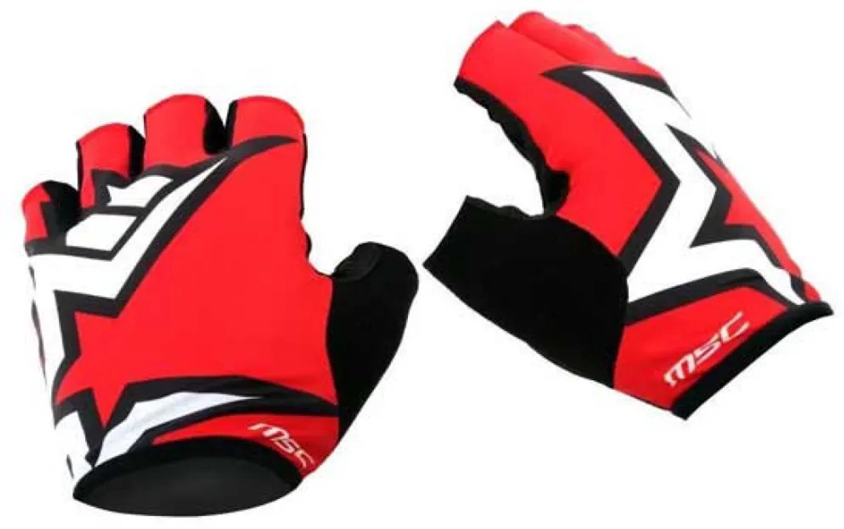 Msc Control Korte Handschoenen Rood XL