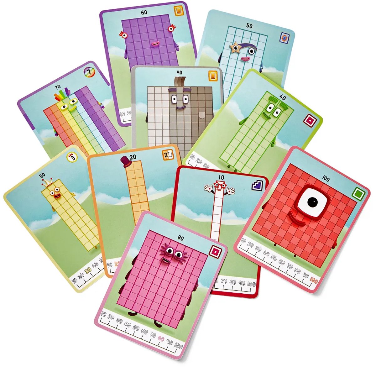 Learning Resources - Numberblocks™ Mathlink™ Cubes Activiteitenset Heroes with Zeroes - 3+