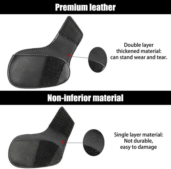 Putter Cover - 10 Stuks - PU Lederen - Golf Hoofddeksel - Slijtvast - Bescherming - Efficiënte Drukontlasting - Golfclub Cover — afbeelding 5
