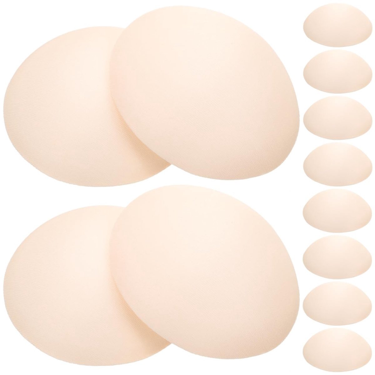 Dailygoods- Borstinzetstukken 3 Paar - Push Up Pads - Antislip - Sportvoering - Bikini - Ademend - Lichtgewicht Schuimrubber