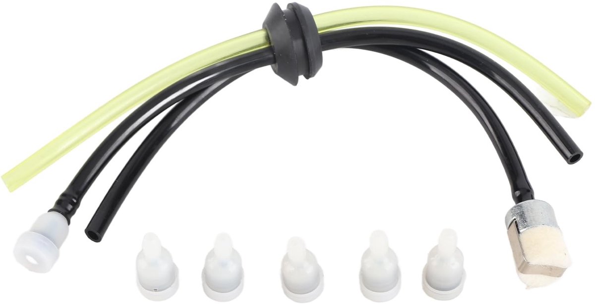 Dailygoods - Brandstofleiding Doorvoertule - Betrouwbare Prestaties - Rubber en Kunststof - Voor Tuinders - Perfecte Pasvorm - Voor Bidsprinkhaan Helm...