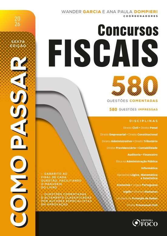 Como Passar em Concursos Fiscais: 3.500 Questões Comentadas ... - cover