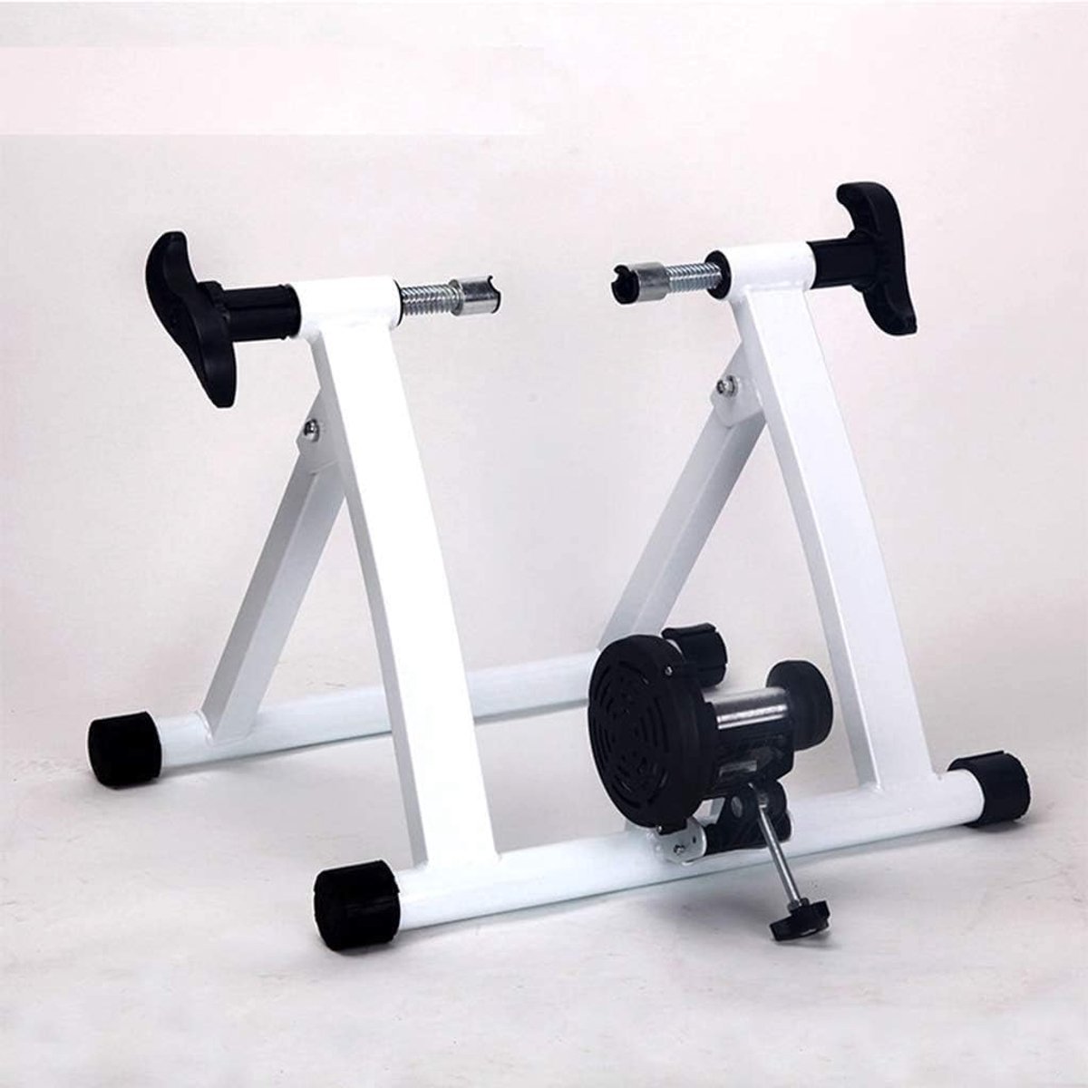 Fietstrainer Stand - Indoor Hometrainer - Thuis Fietsen - Verstelbare Weerstand - 24-28 Inch - Zwart