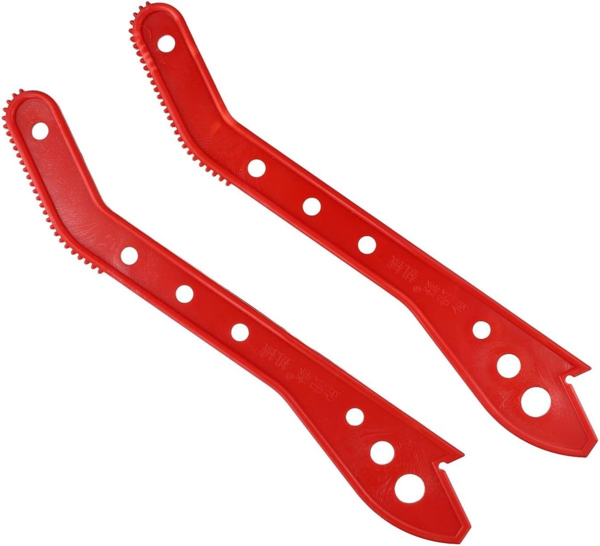 Veiligheids duwtje - Houtgeleider - Houtbewerking precisie - Ergonomische grip - 42 cm lengte - Rood