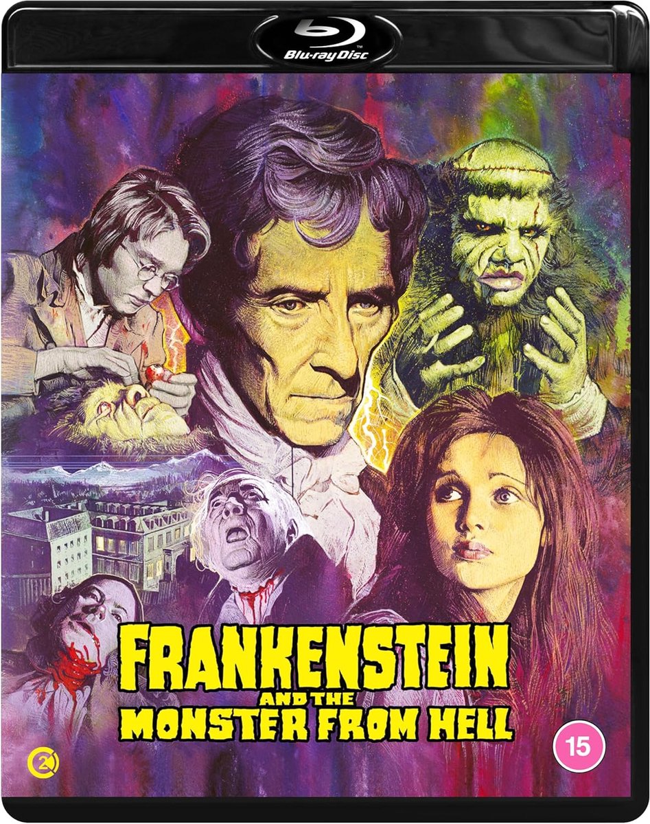 Frankenstein And The Monster From Hell - Blu-ray - Import