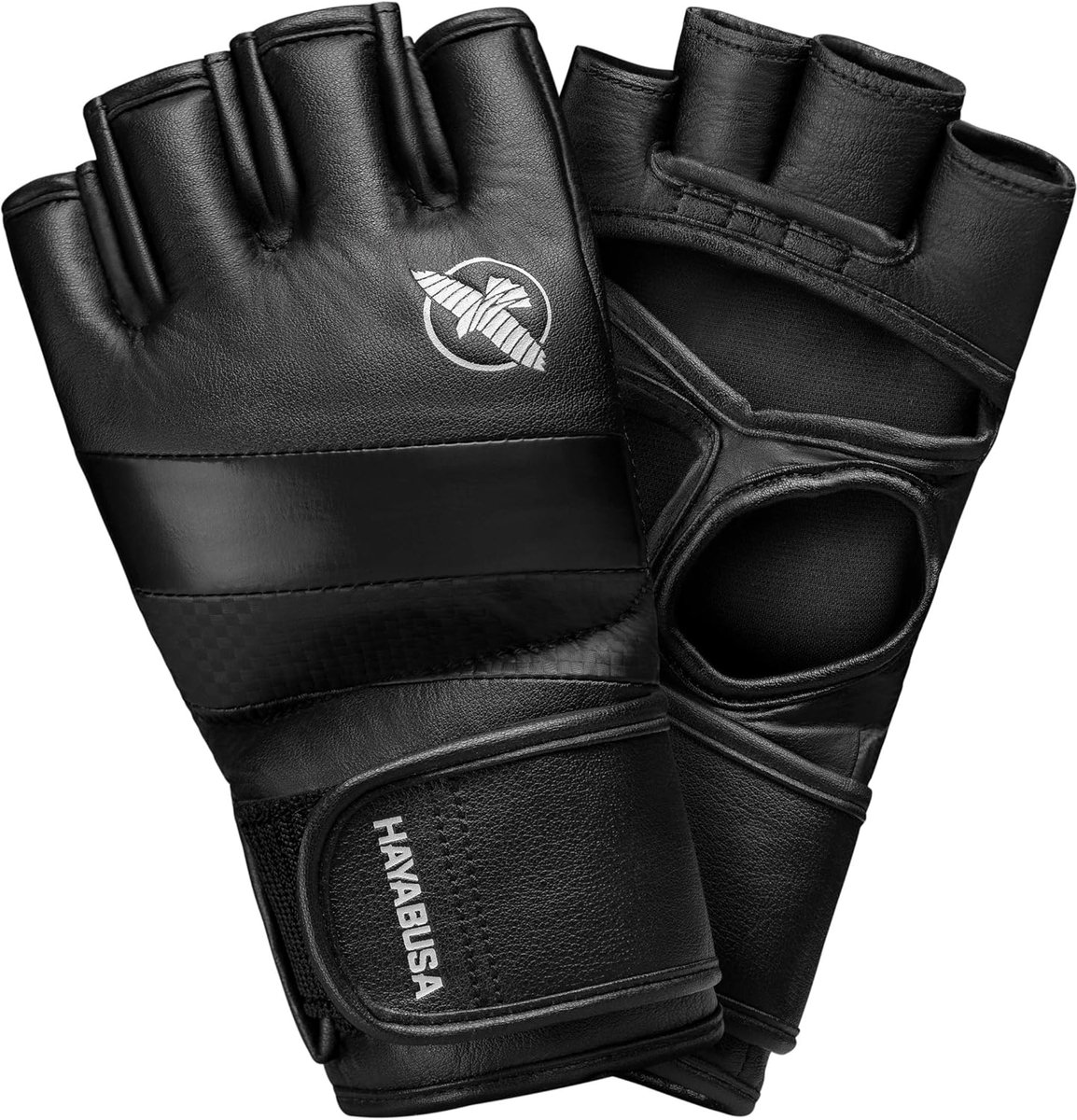 MMA Handschoenen - Vechtsport Handschoenen - Training en Gevecht - Dubbele polsstabilisatie - 4 oz - Zwart