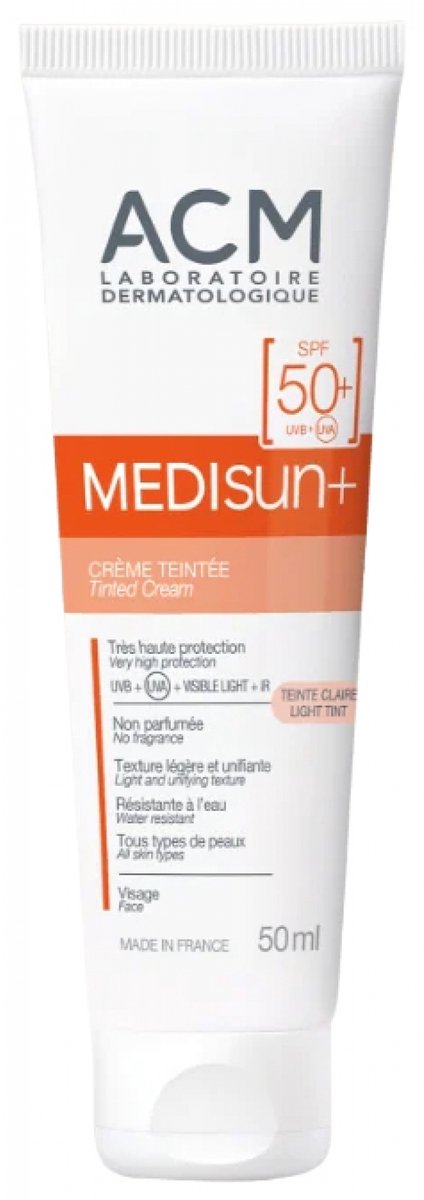 Laboratoire ACM Medisun+ Getinte Crème SPF50+ 50 ml (Tint : Claire)