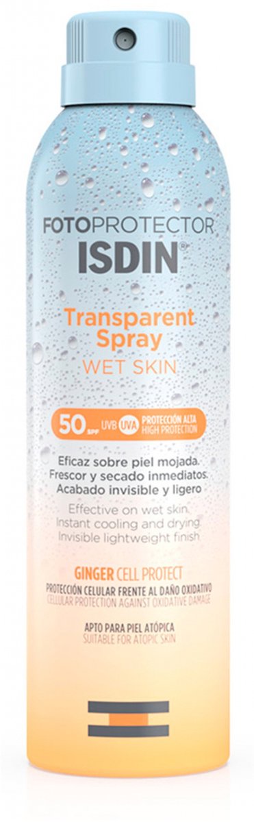 Fotoprotector Isdin Transparent Spray Wet Skin Spf 50 250ml