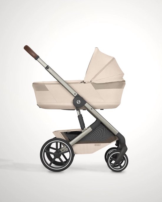Cybex Balios S Lux - kinderwagen - 2-in-1 - met opvouwbare reiswieg - Moon Black