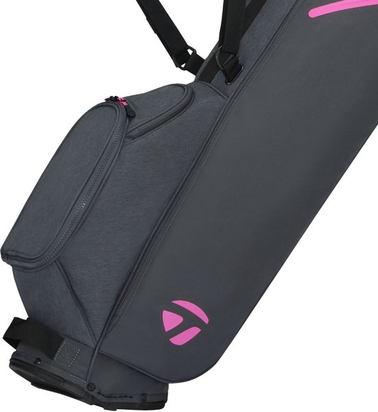 TaylorMade Flextech Carry Standbag 2026 - Grijs Roze van Merkloos — afbeelding 5