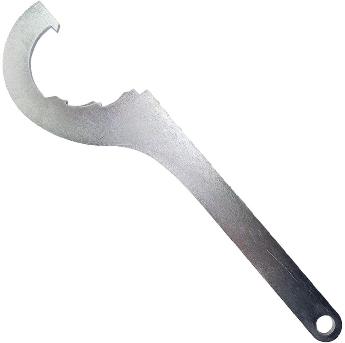 Dailygoods- Sleutel voor irrigatie - Haaksleutel van verzinkt staal - Polyethyleen/messing accessoires - Kleine moersleutel 20/25/32 mm - Geschikt voor gangbare fittingen - Duurzaam en hard materiaal
