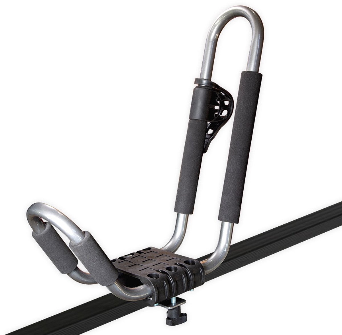 Aquadesign T-Rack Dakdrager Voor Kano Kayak En SUP - Stalen Draagbeugel - Universeel Voor Vierkante En Ovale Dakdragers Tot 90 Mm - Maximaal 45 Kg