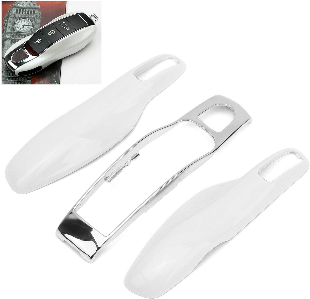 Dailygoods- Afstandsbediening Sleutelhoes - Beschermhoes - Vervanging - Geschikt voor 911/92A - Schokbestendig - ABS Materiaal - Kwaliteitsbescherming - Autosleutelhoes
