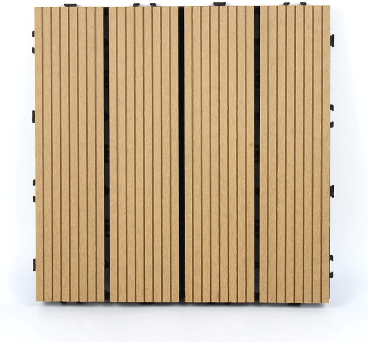 Terrastegels - Vloertegels Buiten - Balkon Decoreren - Snelle Drainage - 30x30cm - Apricot