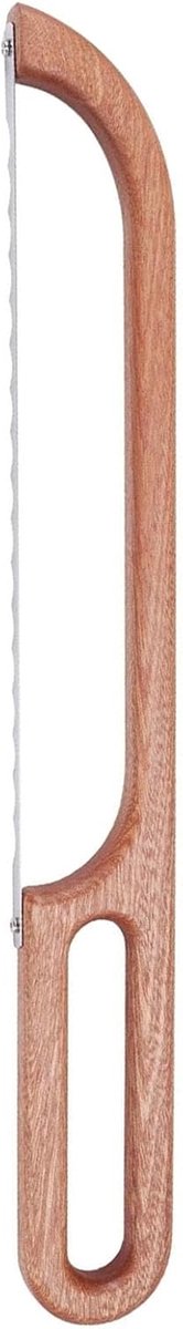 Broodsnijder Hout - Broodvormer Keuken - Gelijkmatig Snijden - Ergonomisch Ontwerp - 39.1 cm Lengte - Niet gespecificeerd